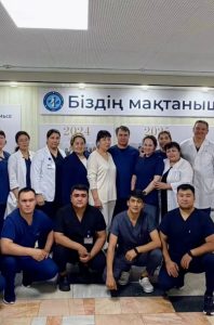 В ГКБ №1 Алматы прошёл международный мастер-класс по реабилитации пациентов после инсульта